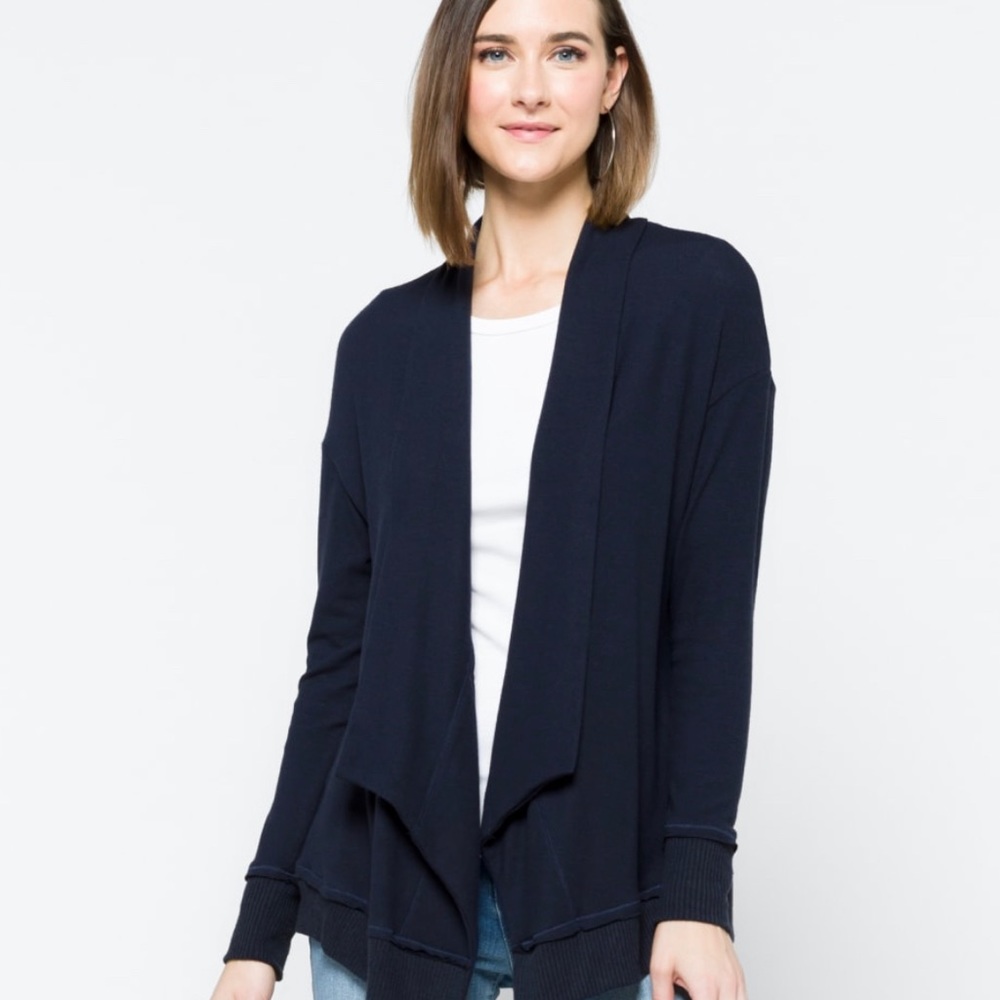 NWOT MICHAEL STARS Lana‎ Drape Cardigan!